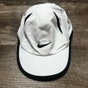 Nike White Featherlight Infant Hat